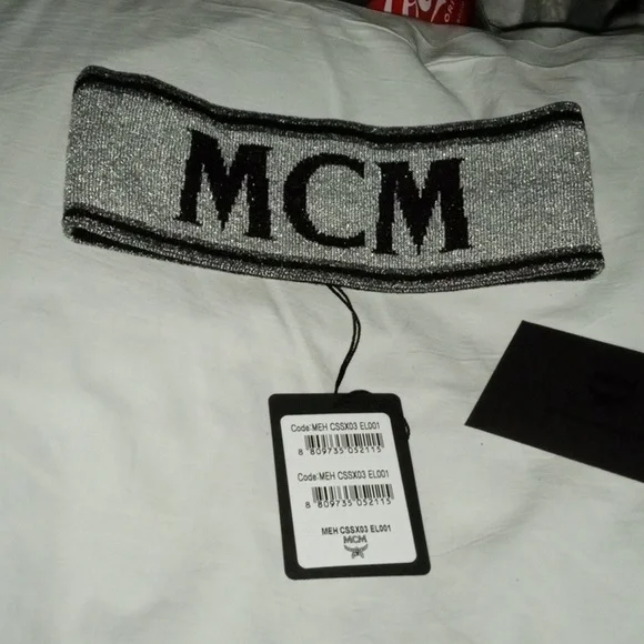 MCM Monogram Print Headband New With Tags MCM | Accessories | Mcm Monogram Print Headband New With  main image 2